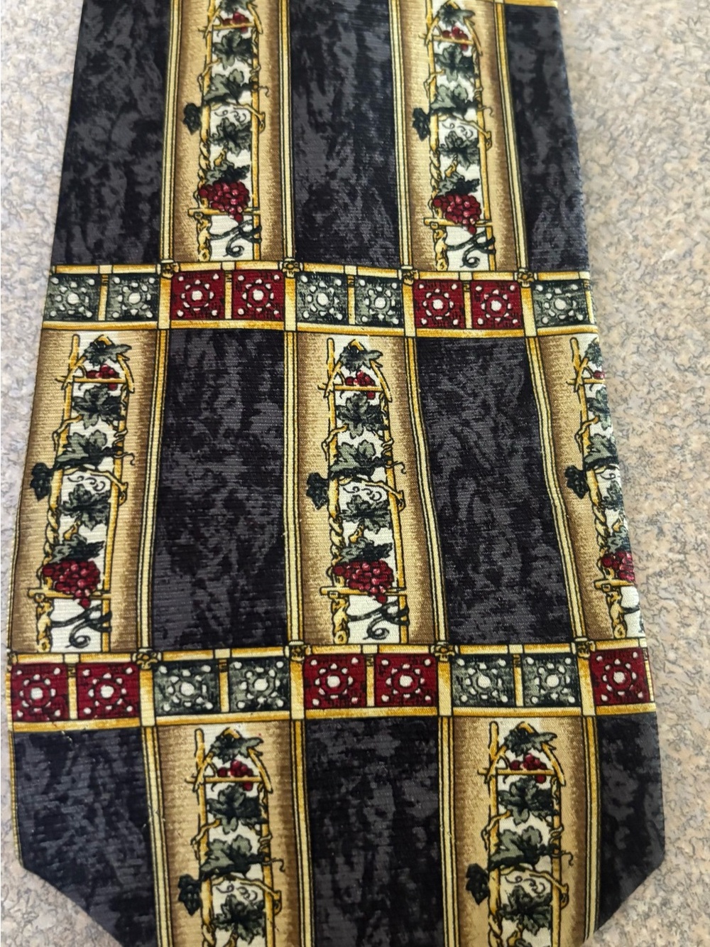 Rare Vintage Christian Dior Monsieur Silk Tie